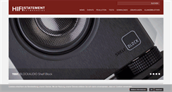 Desktop Screenshot of hifistatement.net